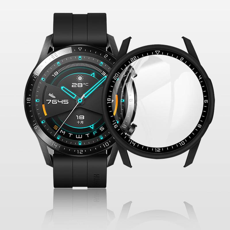Ốp Lưng Kính Cường Lực Bảo Vệ Toàn Diện Cho Huawei GT3 Pro 46mm
