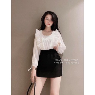 Chân váy ngắn umi mã 082 ( kèm ảnh thật, video )(TranHuongShop - chuyên đồ nữ)