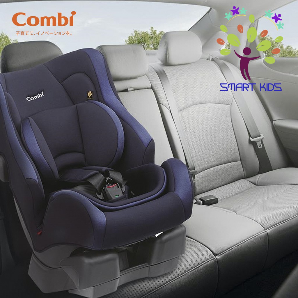 Ghế ngồi ô tô Combi Wego Long (0-7Y) xanh navy