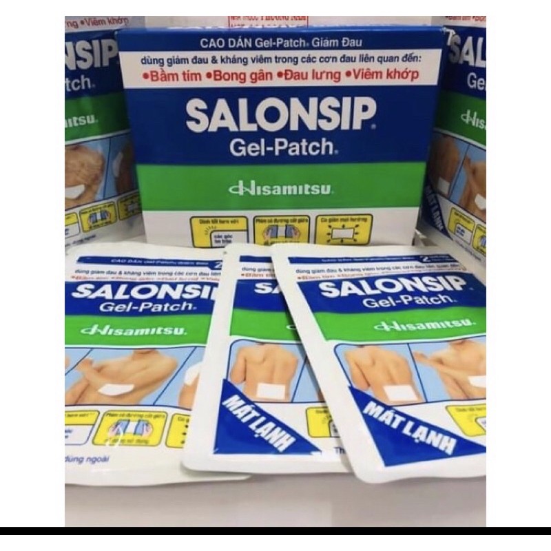 Cao dán salonsip(gói 2 miếng)