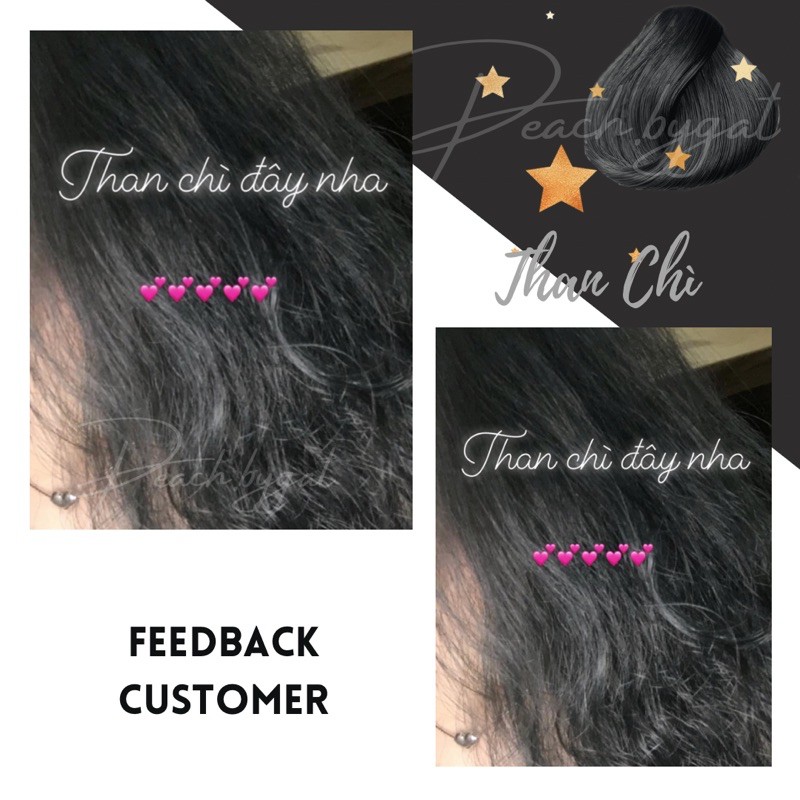 Thuốc nhuộm THAN CHÌ “IG:peach.bygat,peach.bygat, peach.bygat” | BigBuy360 - bigbuy360.vn