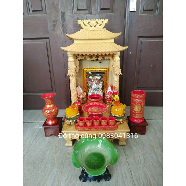 Bộ đồ thờ thần tài mệnh hoả