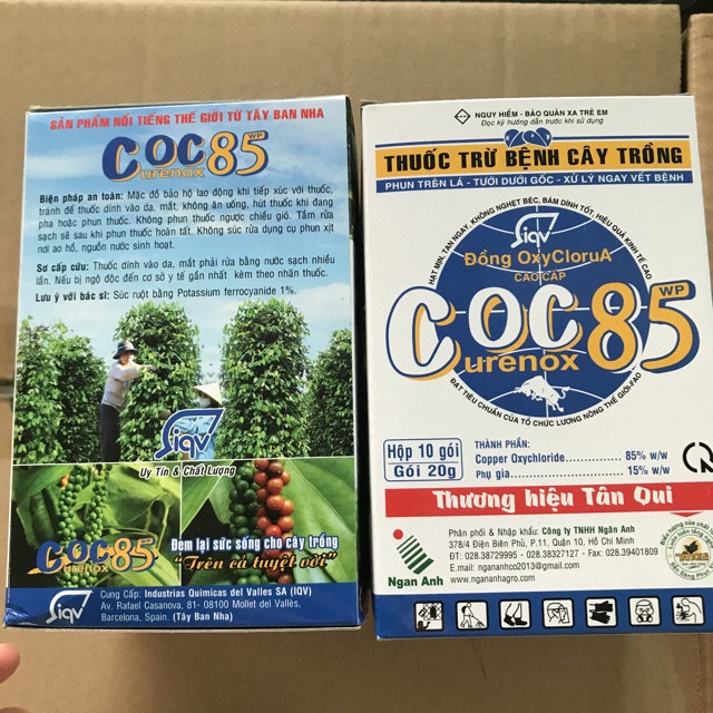 Coc85 Thuốc diệt nấm, trừ bệnh cho cây