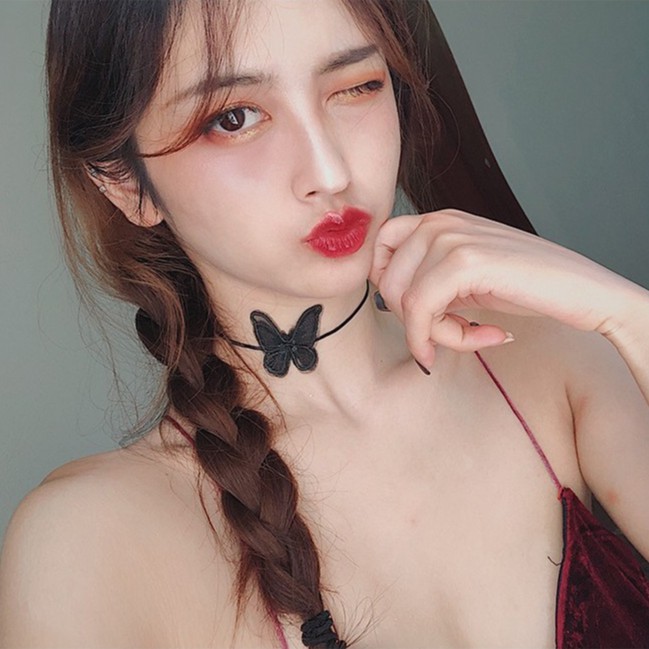 Vòng chocker bướm ren quyến rũ VC10