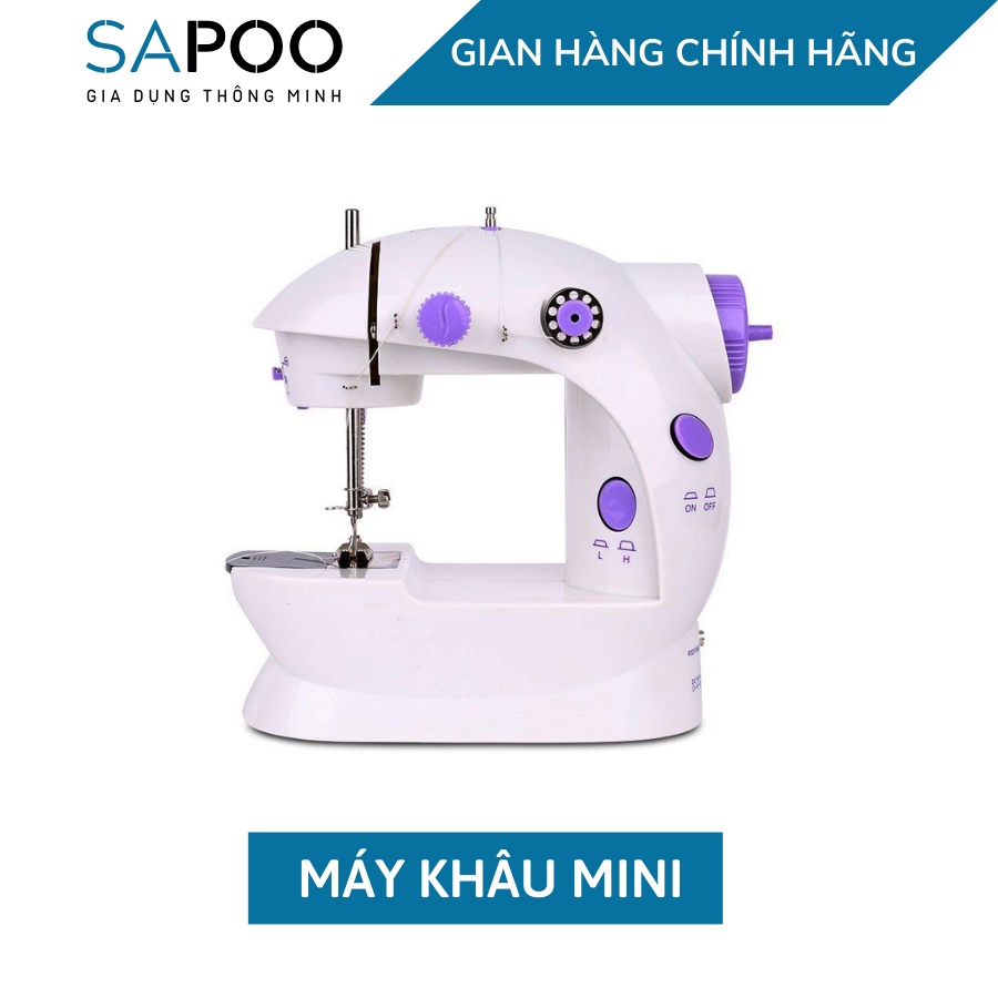 Máy may mini gia đình cầm tay tiện dụng, Máy khâu CMD hỗ trợ may vá - Gia Dụng SAPOO