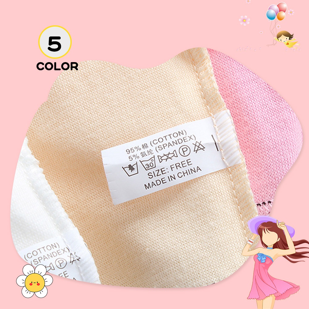 Áo Ngực Thể Thao Không Gọng Bằng Cotton Dành Cho Bé Gái Tuổi Teen