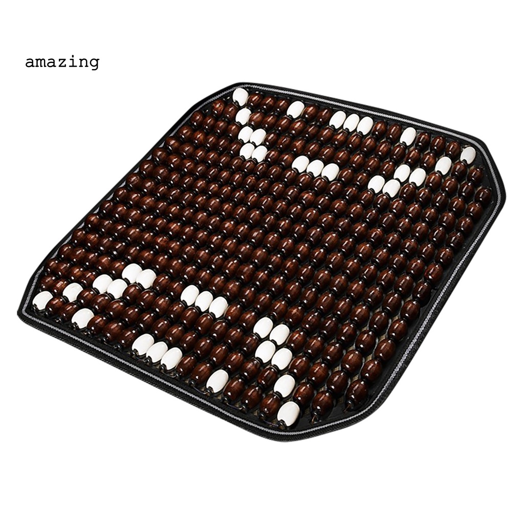 Vỏ Bọc Đệm Massage Gắn Ghế Ngồi Xe Hơi Thiết Kế Chuỗi Hạt Tiện Dụng