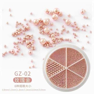 Bi gắn móng mix size. Bi trang trí móng mix size