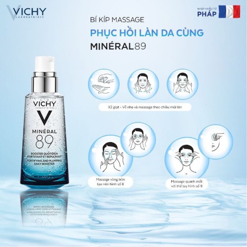 Tinh chất Vichy Mineral 89 50ml Phục Hồi, Bảo vệ & Tái Tạo Da - Cila House