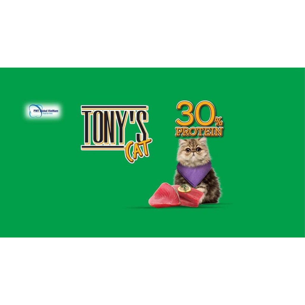Thức Ăn Cho Mèo Hạt Tony's Cat Cao Cấp 500 gr | Hạt Tony Cat 500g
