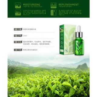 Serum trà xanh chăm sóc da làm trắng và chống lão hóa Rorec 15ml