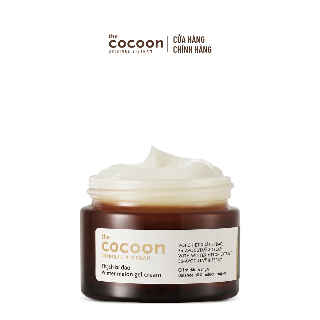 Thạch Bí Đao Cocoon Cấp Ẩm Và Ngừa Mụn 30ml