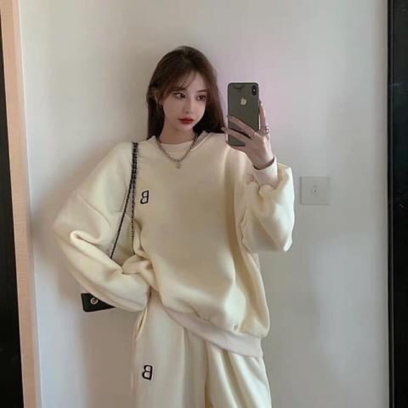 Bộ nỉ bông chữ B