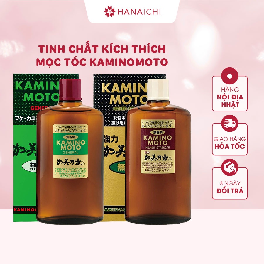 Tinh chất Kích Thích Mọc Tóc Kaminomoto Nhật Bản 200ml