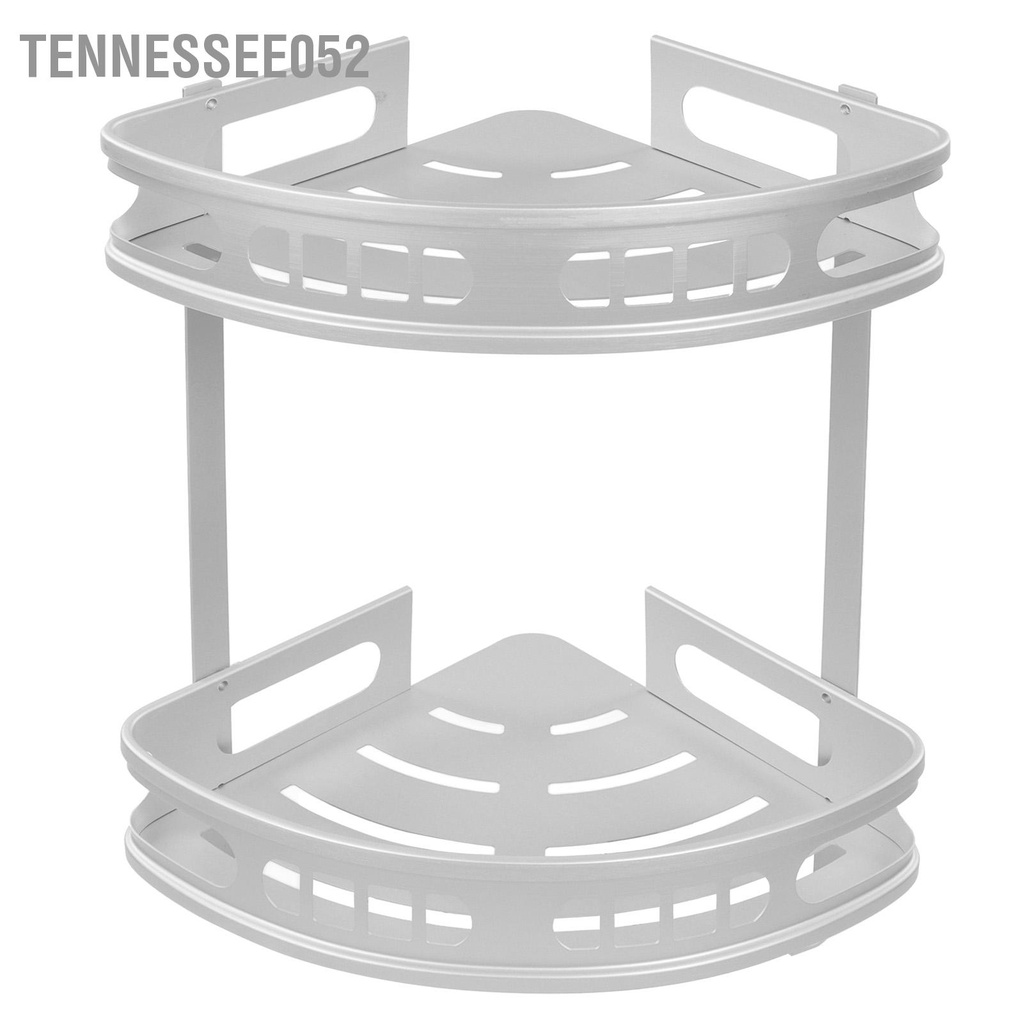 Bộ 2 Giá Đỡ Gắn Góc Tường Hình Tam Giác Bằng Hợp Kim Nhôm Siêu Bền Tiện Dụng Cho Phòng Tắm