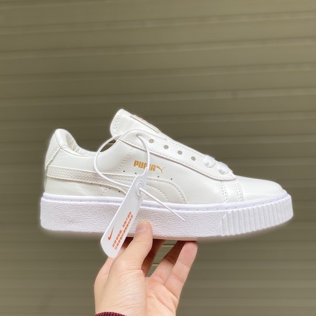 giày puma nữ, 3 màu đế nâu, vạch đen, puma trắng size 36-40 | BigBuy360 - bigbuy360.vn