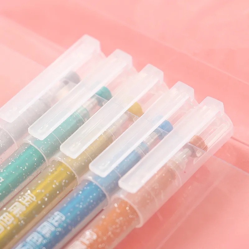 Bút Gel kim tuyến nhiều màu sắc bắt sáng trang trí sổ tay