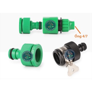 Đầu Nối Nhanh Cho Ống Nước 4/7( Ống 6 Ly) Cho Vòi Nước 22mm - 25mm