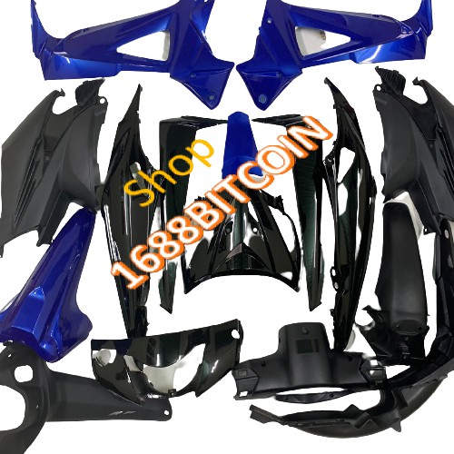 Bộ dàn áo xe wave RSX SIÊU NHÂN-phù hợp lắp cho wave rsx100 đời từ 2008 đến 2009 nhựa ABS cao cấp màu xanh