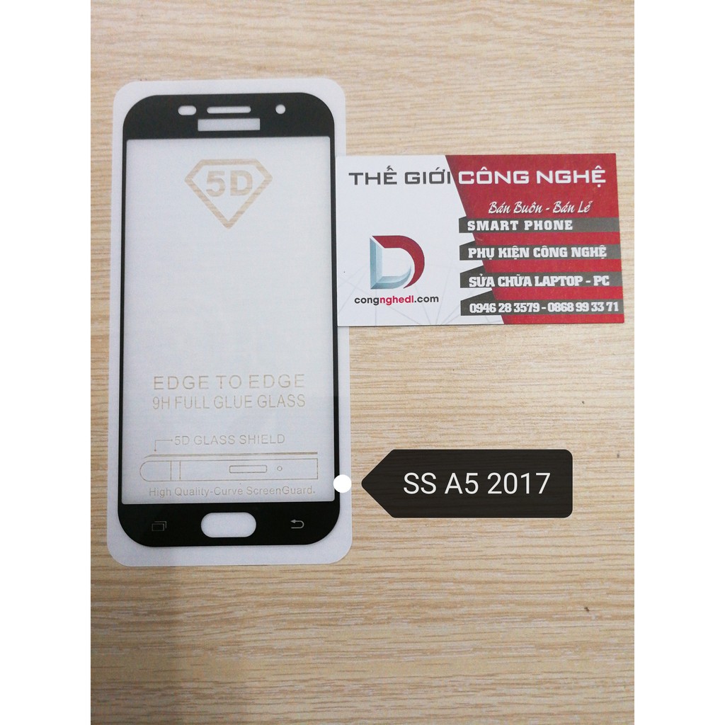 Kính Cường Lực Samsung A5 2017 Full Màn Hình