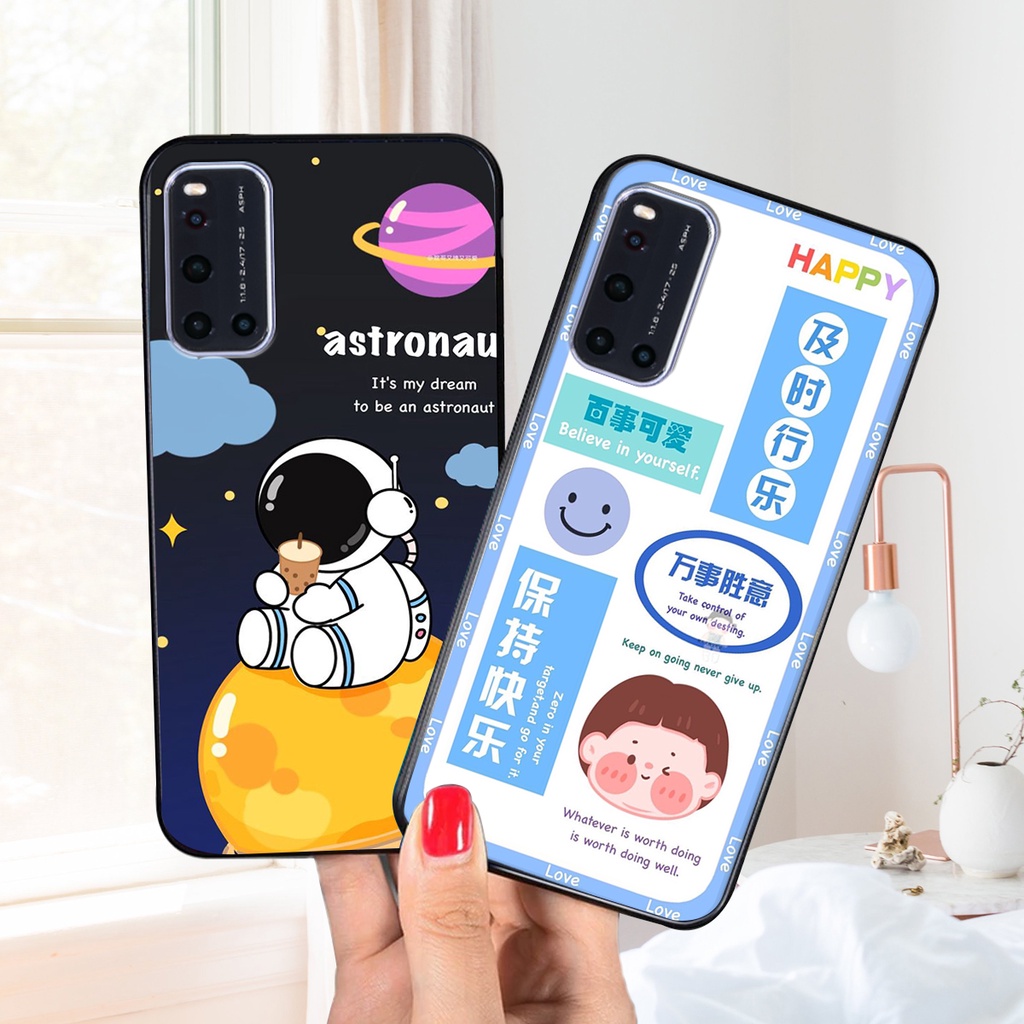 Ốp lưng Vivo V19 in hình 3D GẤU cute be@r, soda, happy day cực hot ,thời thượng