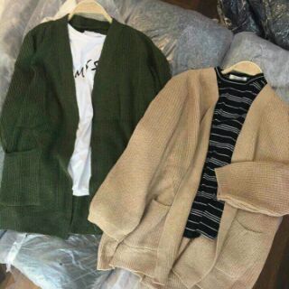 Áo khoác cardigan mỏng MKB