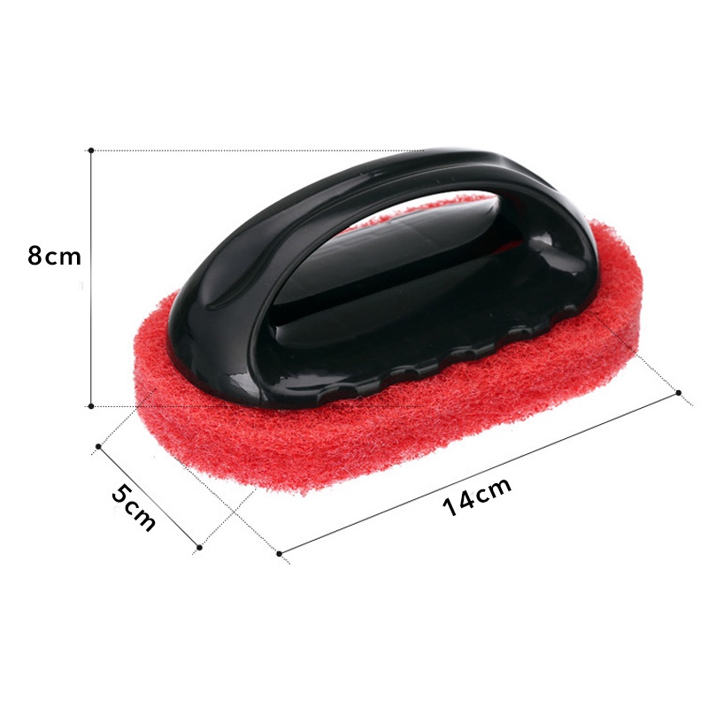 Bàn Chải Vệ Sinh Nhà Tắm/Nhà Bếp/Cửa Kính Có Tay Cầm Tiện Dụng