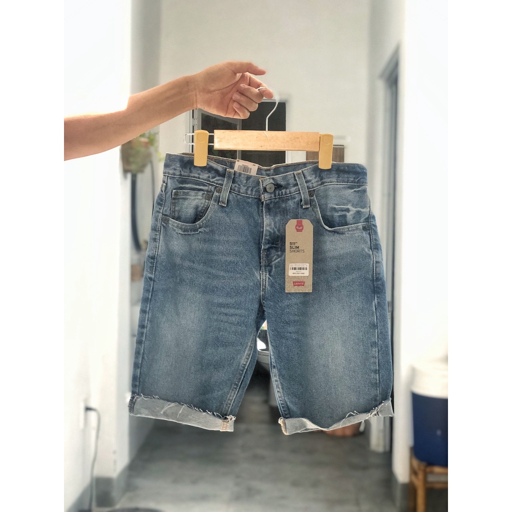 Quần Short Levi's 511 Slim Fit Cut Off Size 28