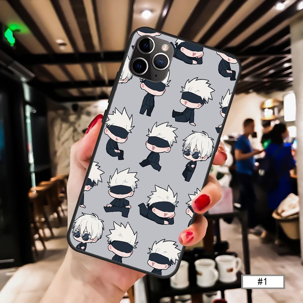 Ốp Điện Thoại Mềm In Hình Jujutsu Kaisen Gojo Satoru Cho Iphonex Xsamx Iphone11 Pro Max Xr Iphone8 / 7plus 7 / 6 / 6splus