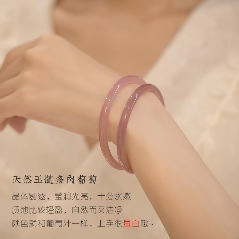 Vòng Tay Đá Mã Não Tự Nhiên Màu Xanh Lá 6mm Xinh Xắn