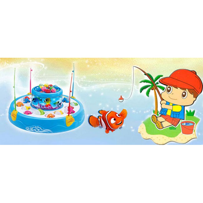 Đồ chơi Câu cá 2 tầng - Cực hấp dẫn cho các bé