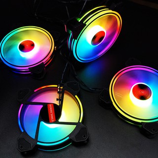 Quạt Tản Nhiệt, Fan Case Coolmoon M1 (Bộ 1-6 Fan + Hub Remote)