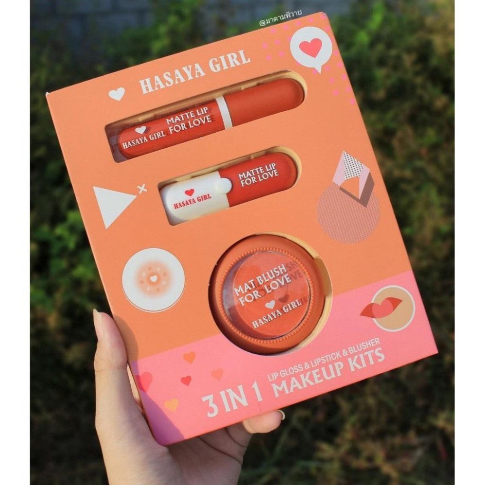 [ HOT ] Set Trang Điểm 3 Món HASAYA GIRL 3IN1 Makeup Kits | BigBuy360 - bigbuy360.vn