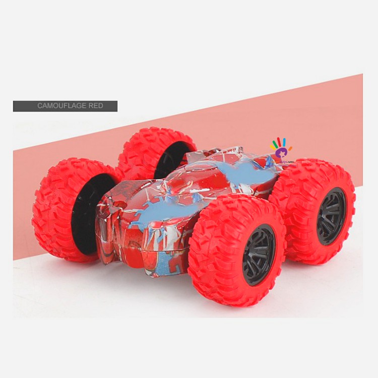 Xe leo núi nhào lộn 360 độ✅FREESHIP✅ off-road graffiti 2 mặt lật khi gặp chướng ngại vật và chạy bình thường nhiều màu