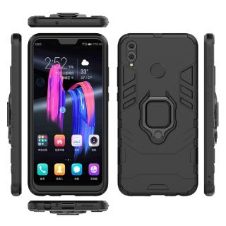 For huawei 8x max honor 10 maimang 7 mate 20 lite hard pc + soft tpu armor rubber stand shockproof case