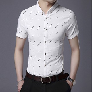 Sơ mi nam ngắn tay thời trang - korea design cao cấp - hàng xuất khẩu