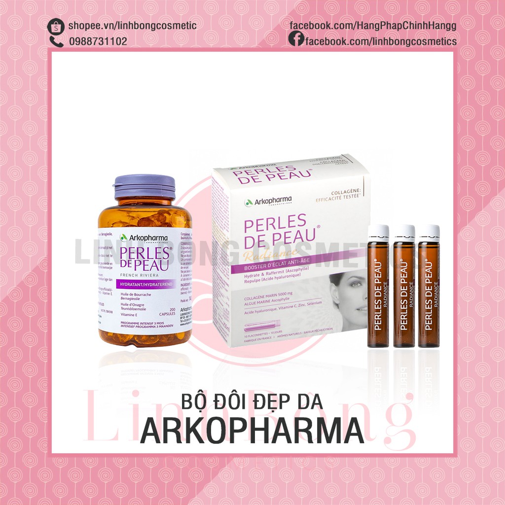 BỘ ĐÔI ĐẸP DA TỪ BÊN TRONG CỦA ARKOPHARMA PHÁP