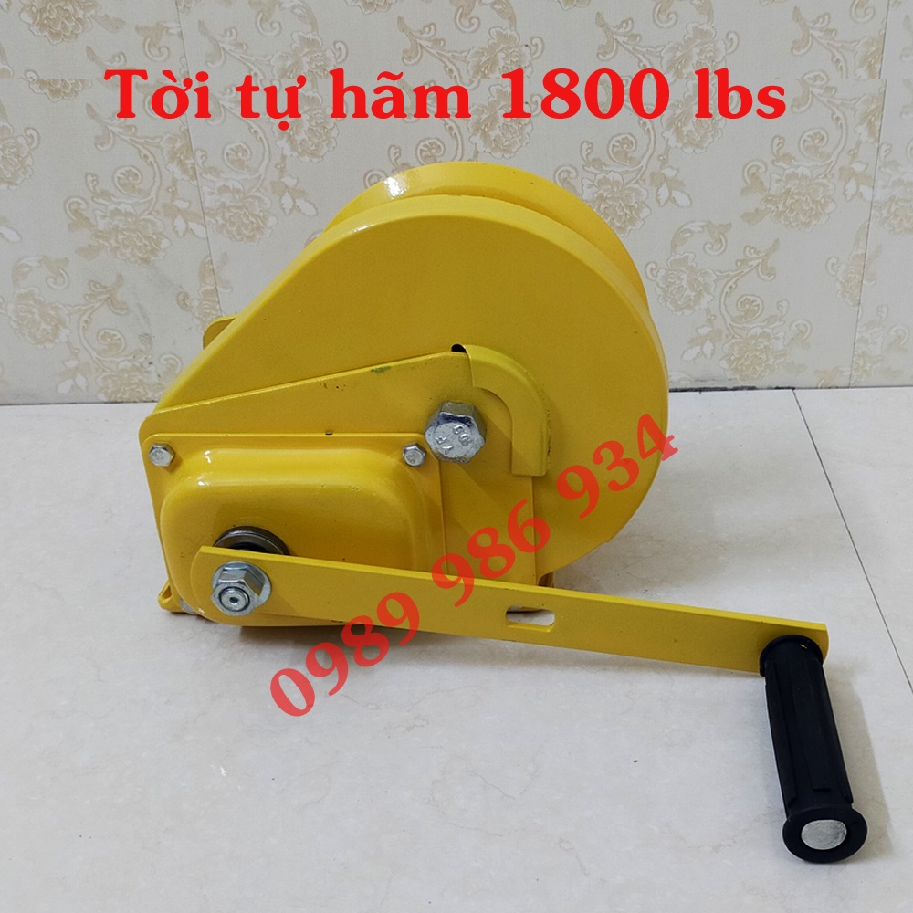 Tời quay tay tự hãm 1200 - 1800 lbs