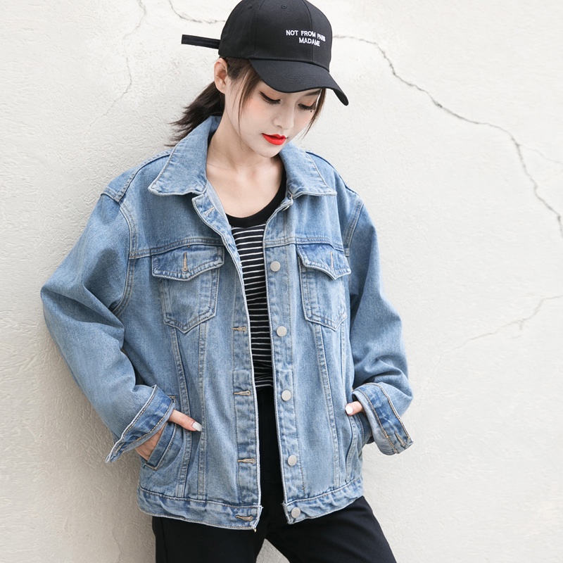 Áo khoác jean Nữ cao cấp bigsize form rộng DynYouth phong cách hàn quốc siêu chất