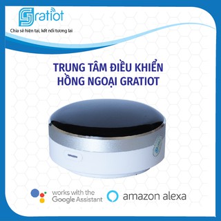 Trung tâm điều khiển hồng ngoại Gratiot, báo nhiệt độ độ ẩm không khí (HP-IR3)