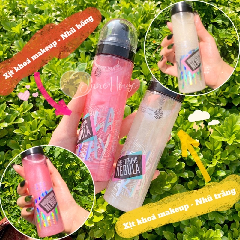 Xịt khoáng khoá Makeup Xixi Nebula