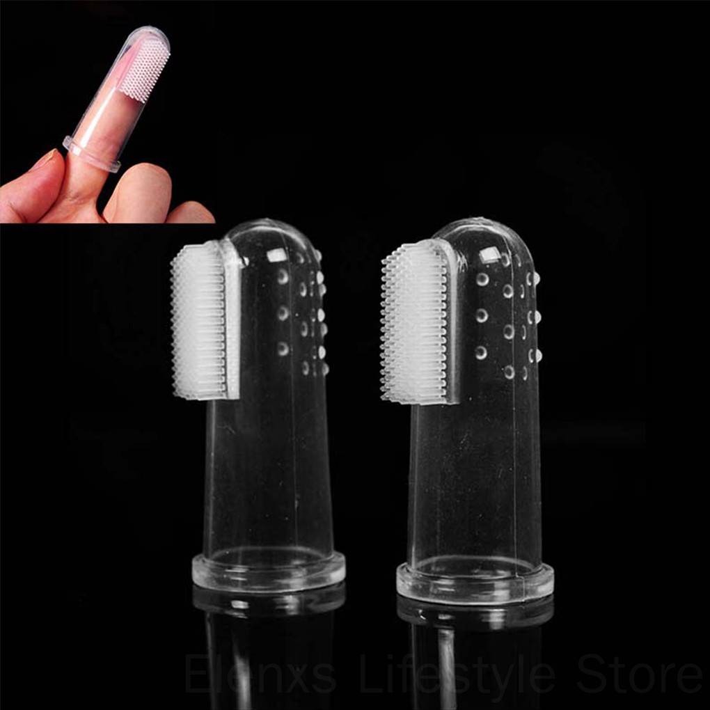 Bàn chải đánh răng mềm thiết kế tiện lợi dùng cho thú cưng