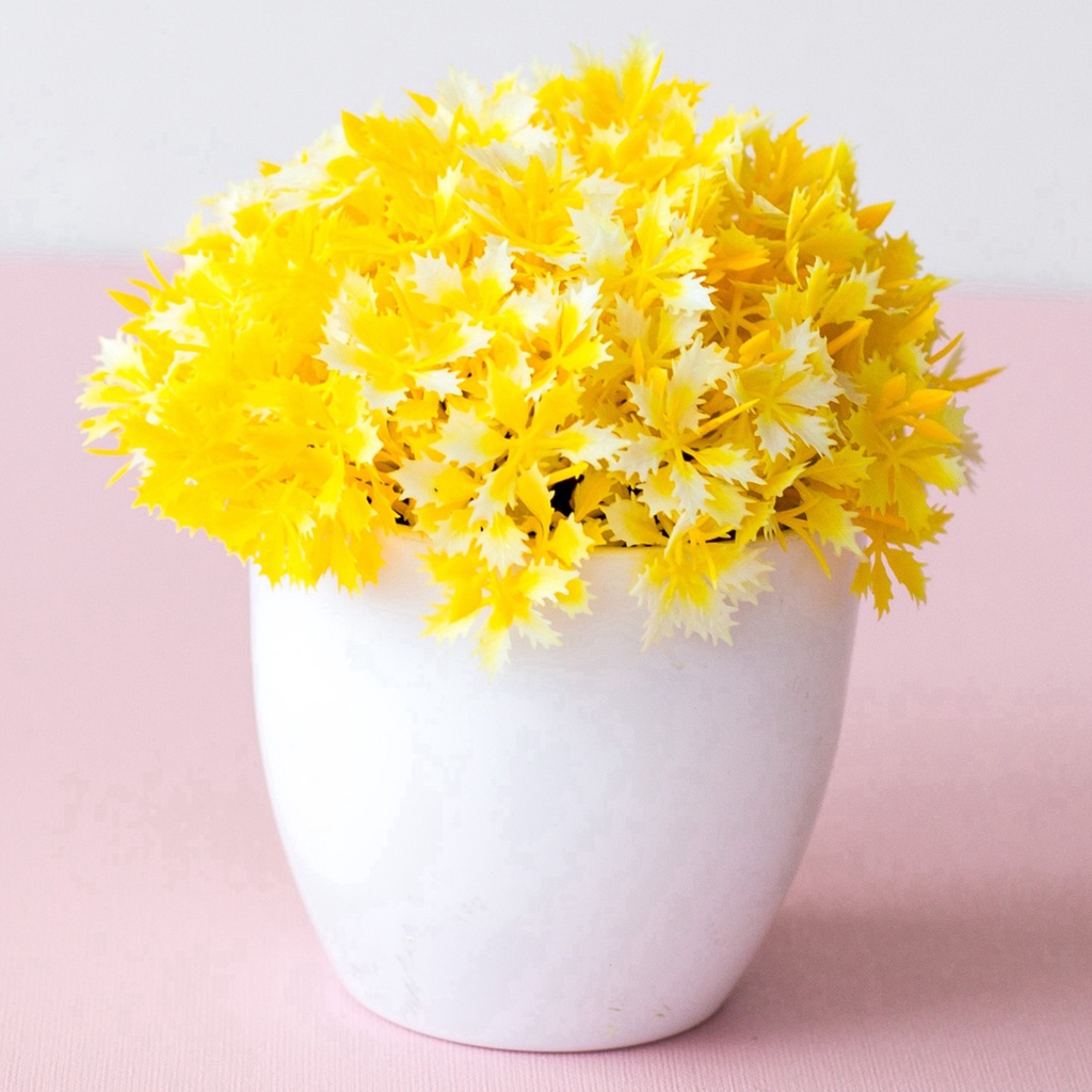 Chậu cây cảnh giả thiết kế sáng tạo trang trí nhà cửa