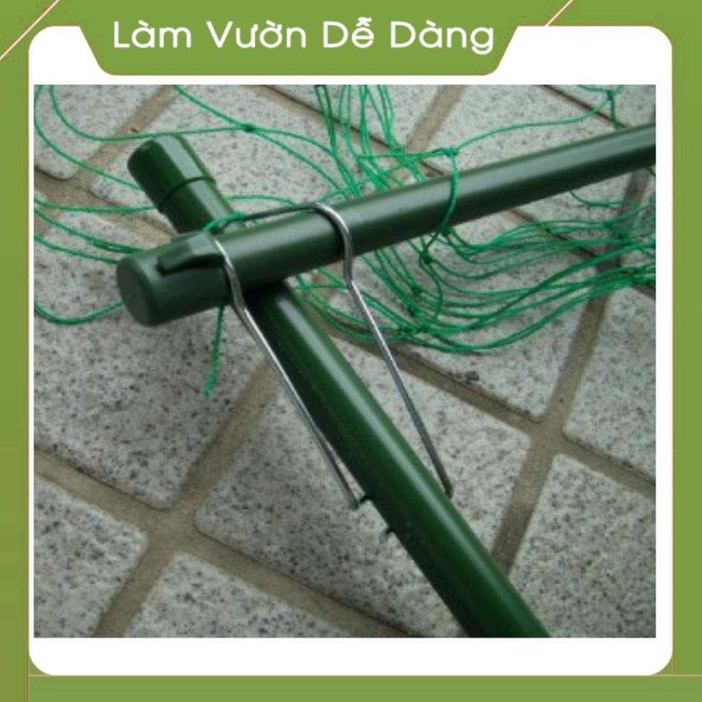 COMBO 5 Ống Thép Bọc Nhựa (Phi 11mm-Dài 180cm) Dùng làm Khung Đỡ,Giá Đỡ Hoa Hồng Leo,Giàn Leo Bầu Bí Mướp,Khung cây thép