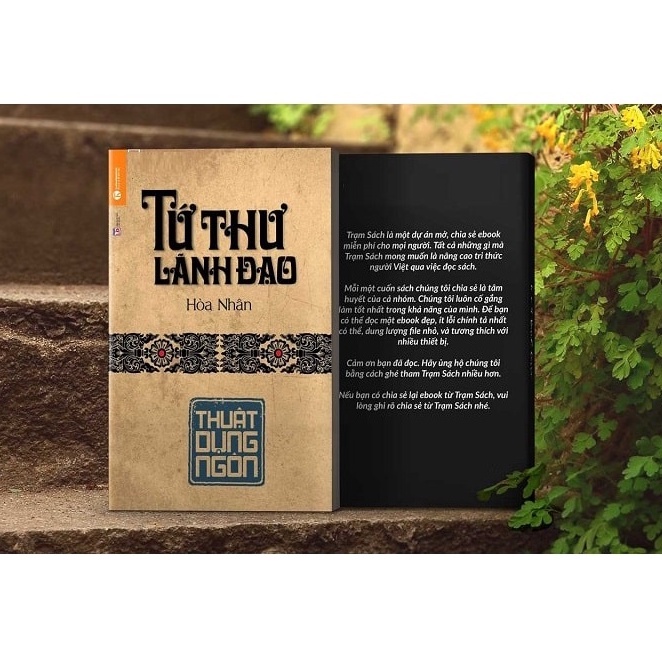 Sách - Tứ Thư Lãnh Đạo - Thuật Dụng Ngôn (Tái Bản) Tặng Kèm Bookmark