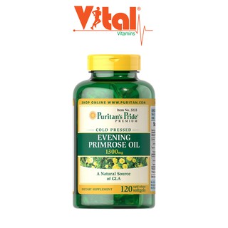 Viên Nang Mềm Tinh Dầu Hoa Anh Thảo Puritan's Pride 1000mg, 1300mg - 120 viên