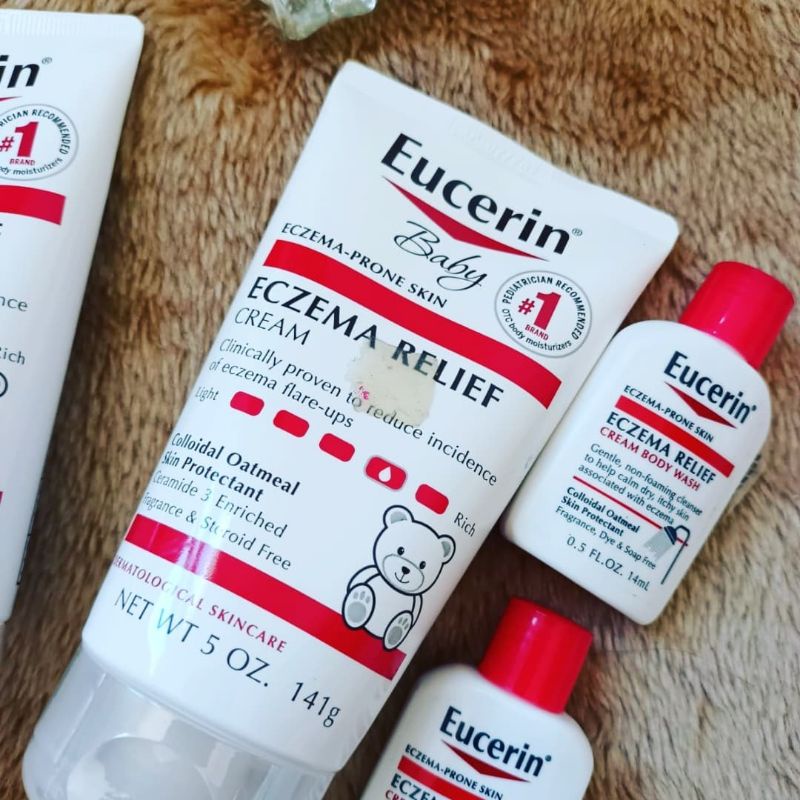 KEM DƯỠNG EUCERIN BABY ECZEMA CHO BÉ BỊ CHÀM SỮA