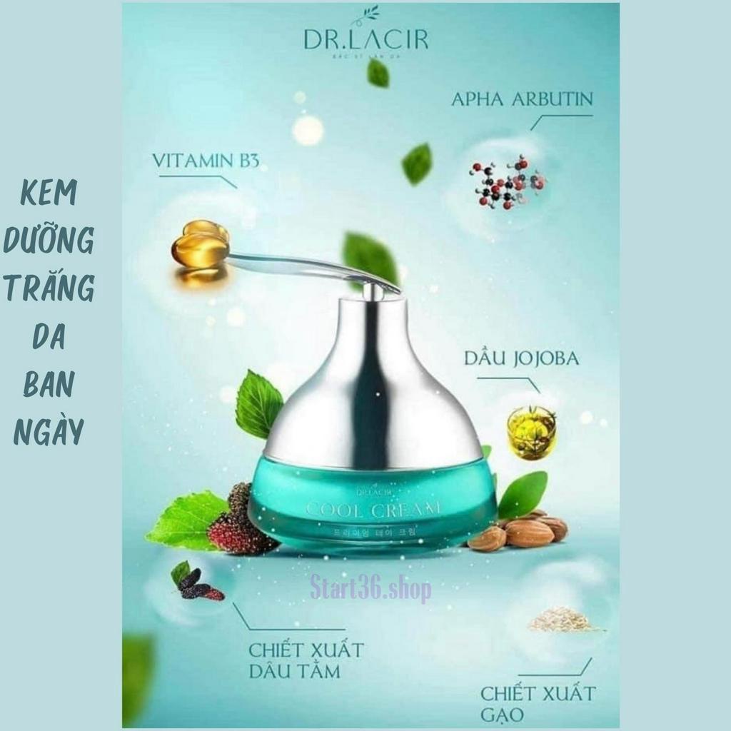 Kem dưỡng trắng da mặt Start36 kem chống nắng Dr Lacir, che khuyết điểm Cool cream, chống lão hóa, kem ngày đêm Dr Lacir