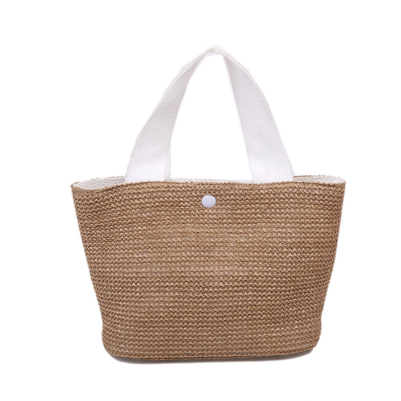 Túi đeo vai GaLiCiCi bằng vải rơm dệt thời trang đi biển cho nữ | BigBuy360 - bigbuy360.vn