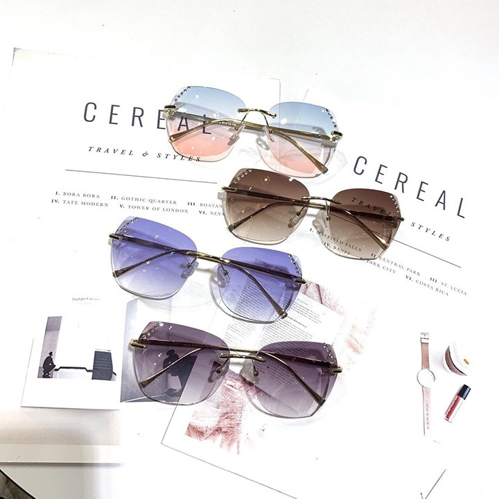 Mắt kính nữ ốc đính đá cực xinh MS17 nhiều màu | BigBuy360 - bigbuy360.vn